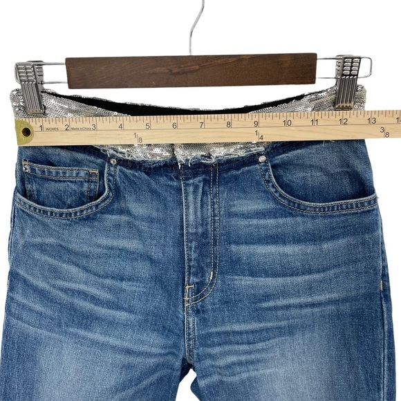 IRO Sequins Waist‎ Band Ankle Jeans - Picture 5 of 8